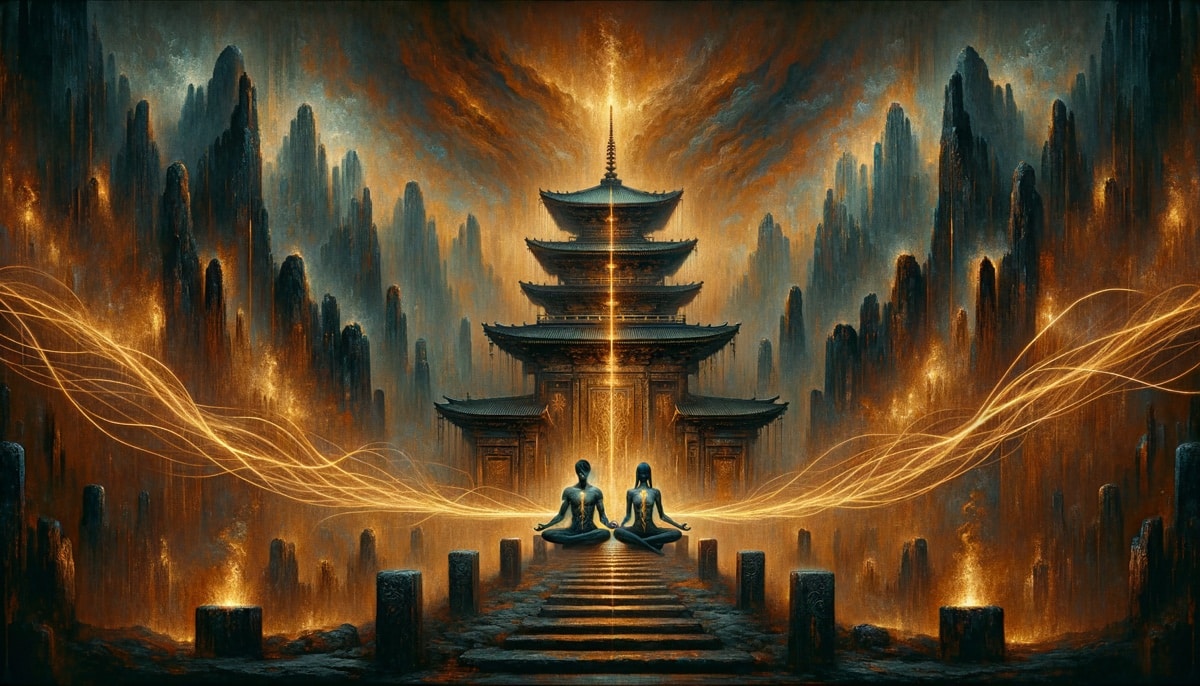 méditation ne suffit pas relation dyade temple japonais mont hiei transformation