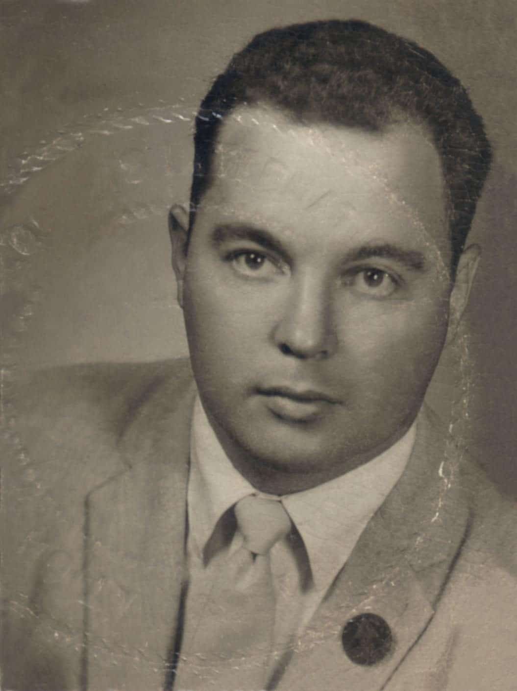 Charles Berner à la fin des années 1950